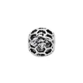 Antique silver bee and honeycomb hollow bead charm for DIY bracelet and necklace - 3D Bee Honeycomb Style (26)