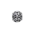 Vintage silver alloy hollow flower bead for DIY bracelets and jewelry making - Six-Petal Floral Hollow Style (30)