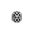 Antique silver alloy hollow mesh bead for DIY bracelets and necklaces jewelry making - Hexagonal Honeycomb Grid Style (34)