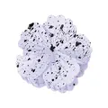 Pince à cheveux fleur de frangipanier 8cm avec dégradé violet et motif d'éclaboussures - 8cm / Éclaboussure Pourpre (1#)