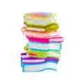 Détail de la pince à cheveux en acrylique translucide coloré en forme de livre - 2# Pince à Cheveux Livre Couleur Bonbon
