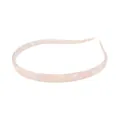 Cerchietto per capelli in acetato rosa marmorizzato con denti antiscivolo da donna - Marmo Rosa