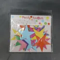Colorful star paper banner garland for party decorations in retail packaging - 4-meter-long Colorful Five-pointed Star Ribbon