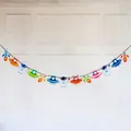 Ruimte thema papieren slinger met astronauten, raketten en UFO's voor feestdecoratie - Ruimte UFO Banner