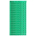 Détail du rideau de fête à paillettes carrées vert émeraude pour décoration murale festive - 100cmx200cm / Vert