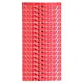 Detail of shimmering red square sequins on a vertical party backdrop curtain - 100cmx200cm / Red