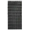 Gros plan de panneaux de paillettes noires brillantes pour décoration murale de fête - 100cmx200cm / Noir