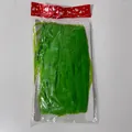 Smaragdgrüner Lametta-Vorhang als Party-Hintergrund in Klarsichtverpackung geliefert - Grün