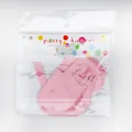 Glittery pink Happy Valentine's Day banner in clear retail packaging with header card - I LOVE U Pink Banner