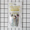 Laser silver foil fringe curtain party decoration in original Colorfast packaging - 100cmx200cm / Silver