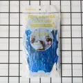 Rideau à franges bleu laser emballé pour décoration de fête et scène de mariage - 100cmx200cm / Bleu foncé