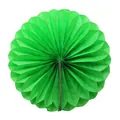 Green honeycomb paper fan centerpiece with a circular multi-layer folding structure - 15CM / Emerald Green
