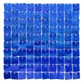 Panel de pared de lentejuelas cuadradas azul iridiscente para fondo decorativo - Azul Real Láser (6007) / 30*30cm
