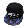 Cappello snapback nero Los Angeles con visiera a galassia e ricamo bianco in 3D - Regolabile / Galassia Nera