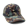 Camo mesh trucker hat with star embroidery and breathable back in classic camouflage - Adjustable / Camouflage Style 2