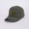 Gorra de béisbol táctica verde oliva con malla transpirable y panel de velcro frontal - Adulto 56-60cm / Mesh Army Green