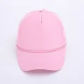 Rosa Trucker Cap mit Mesh-Rückseite und Zierseil für den Sonnenschutz im Freien - Verstellbar / Rosa