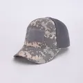 Taktisches Baseball-Cap mit graugrünem Digital-Camo und atmungsaktivem Mesh - Erwachsene 56-60cm / Netzgraue Digitale Tarnung