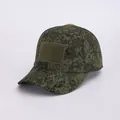Taktische Baseballkappe in grünem Digital-Camo mit Klettflächen für Abzeichen - Erwachsene 56-60cm / Militärgrüne Digitale Tarnung