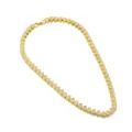Détails du collier tennis doré en forme de cœur avec incrustations de zircons cubiques - 24 Pouces (60cm) / Or
