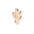 Breloque cactus en or rose avec trou rectangulaire pour bracelets bijoux DIY océan - Style Cactus / Or