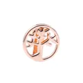 Pendentif arbre de vie doré rose en métal poli pour accessoires de bijoux DIY - Style Arbre de Vie / Or rose