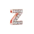 Charme lettre Z en or rose avec cristaux pour bracelets coulissants 10mm - Lettre Z (Or Rose Z)