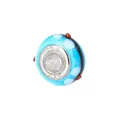 Lichtblauwe 5mm glazen kraal met 925 zilveren kern voor DIY-bedelarmbanden - Lichtblauw Wit Stip Stijl (Stijl 6)