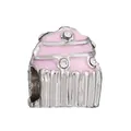 Perle de cupcake rose avec strass et émail pour bracelets de bricolage DIY - Style Cupcake Rose