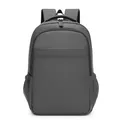 Mochila de negocios impermeable gris oscuro para portátil, ideal para viaje y oficina - Gris