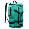 FIRM ABS large turquoise fitness travel bag with dry-wet separation and shoulder straps - Tiffany Blue