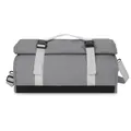Bolsa de viaje grande gris impermeable con correas reforzadas y hebillas de cierre - Gris