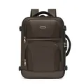 Zaino porta PC business impermeabile con lucchetto antifurto e grande capacità - Marrone