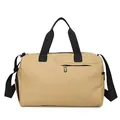 Große wasserfeste Reisetasche in Khaki mit Trocken-Nass-Trennung und abnehmbarem Gurt - Khaki