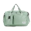 Grande borsa da viaggio verde menta impermeabile per fitness e allenamento sportivo - Verde