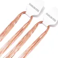 Rose gold 1mm stainless steel chain necklace set for jewelry making accessories - 45cm / Rose Gold (NC101245R)
