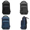 Multifunktionale Herren-Brusttasche aus Oxford-Stoff in Schwarz, Dunkelgrau und Blau - 8802 Schwarz