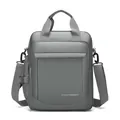 Borsa sportiva grigio scuro impermeabile con tracolla regolabile e grande capacità - Grigio