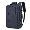 Zaino business blu scuro per laptop con scomparti multipli e maniglie laterali rinforzate - Blu