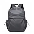 Minimalistischer dunkelgrauer Laptop-Rucksack wasserdicht mit großem Fassungsvermögen - Dunkelgrau
