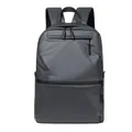 Zaino professionale grigio scuro impermeabile con grande capacità e stile minimalista - Grigio