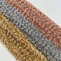 Titanium stainless steel flat cross chain in gold, silver and rose gold finishes - Rose Gold / 40+5cm