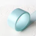 Rotolo di nastro di raso blu Tiffany con finitura lucida per confezioni regalo - Versione Larga