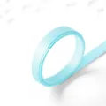 Ruban de satin bleu ciel 3mm en polyester pour emballage cadeau et artisanat sur fond blanc - 3mm*25 Yards / Bleu Bébé