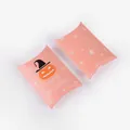 Rosafarbene Halloween Kissen-Geschenkbox mit Kürbis- und Gespenster-Illustrationen - Rosa Kürbis / 14*10*2.8cm