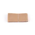 Sangle élastique en polyester couleur chair avec texture maille pour accessoires textile - Doré