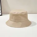 Classic khaki twill cotton bucket hat with reinforced stitching for outdoor sun protection - One Size / Khaki