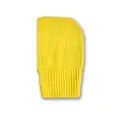Pasamontañas de lana en amarillo brillante con textura acanalada suave y acabado premium - Amarillo Yema