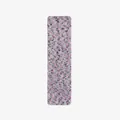 Ballet-style grey knitted leg warmers with pink and blue speckles for winter - One Size (39x11cm) / Pink