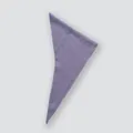 Foulard triangulaire en mélange de laine lilas clair pour femme à texture tricotée - 110x40cm / Violet Clair